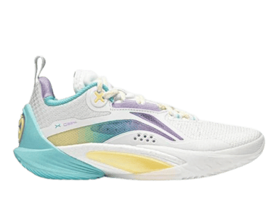 Li-Ning Flash 10 White Purple Green (GS)