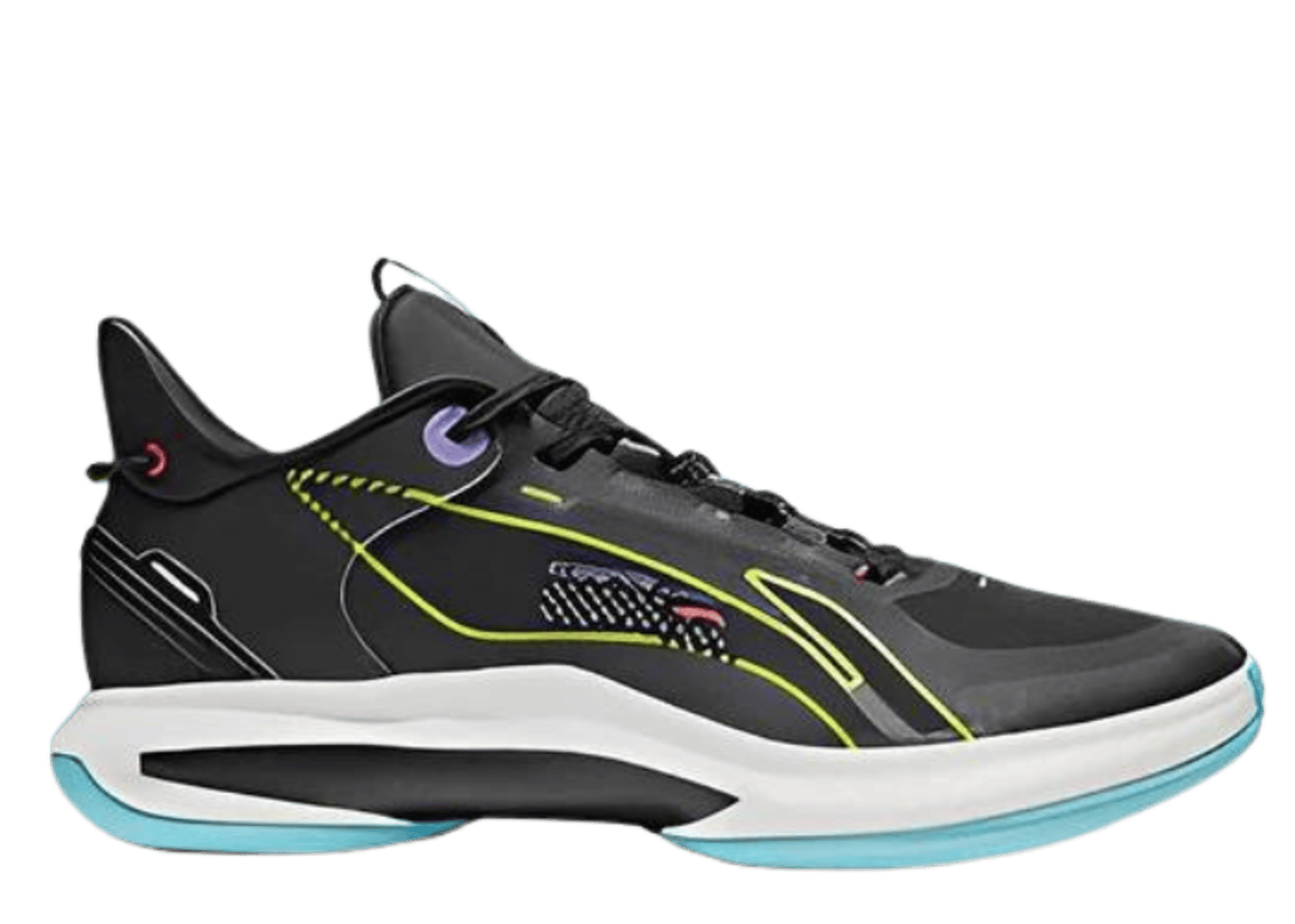 Li-Ning Flashing Mid Black Blue