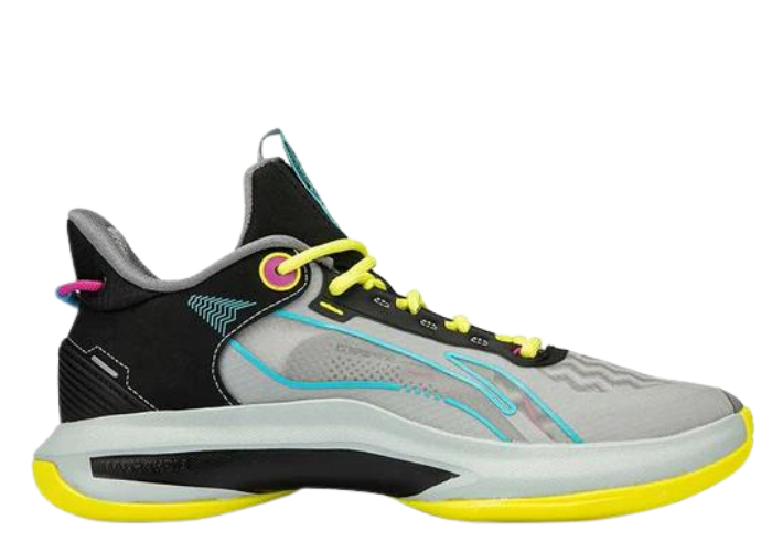 Li-Ning Flashing Mid Grey Yellow