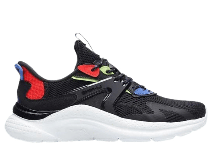 Li-Ning Floating Cloud Black Red Pale Blue