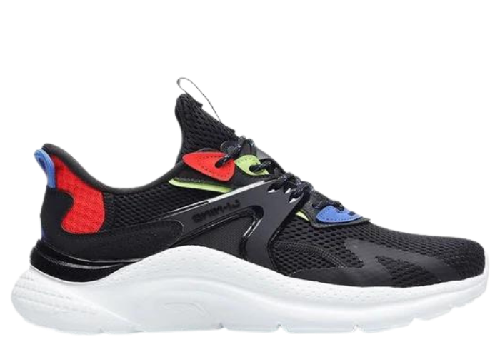 Li-Ning Floating Cloud Black Red Pale Blue