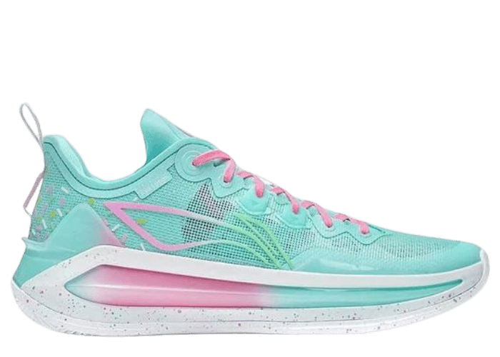 Li-Ning LiRen 3 V2 Low Green Pink Gradient