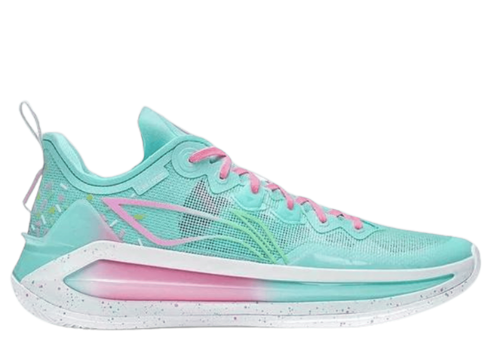 Li-Ning LiRen 3 V2 Low Green Pink Gradient
