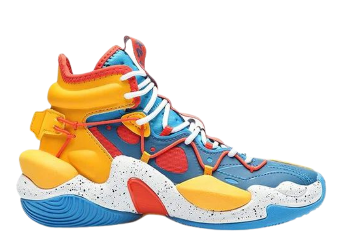 Li-Ning Power 6 High Blue Yellow (GS)