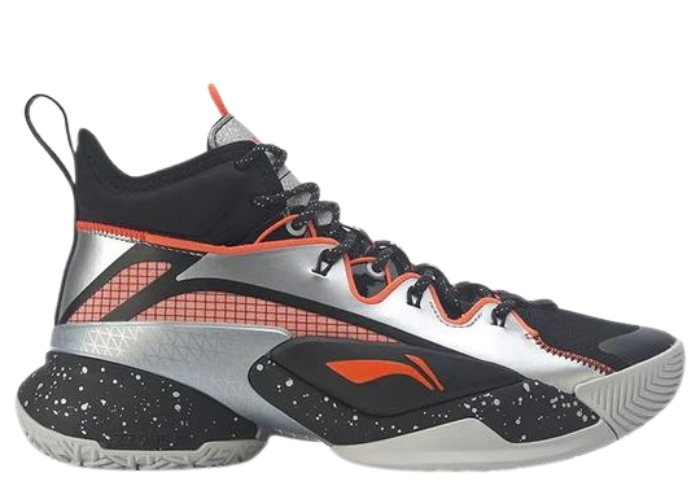 Li-Ning Power 7 Premium Black Silver Red - ABAQ071-4