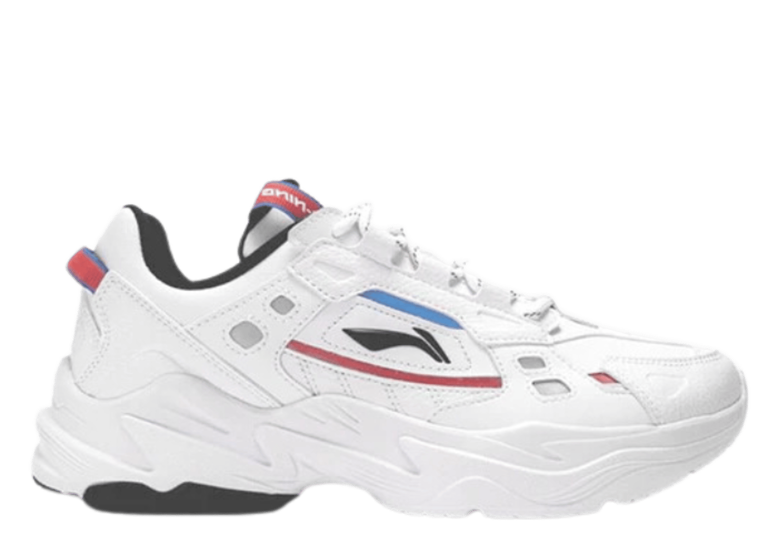 Li-Ning Retro Sport Leisure White Blue Red