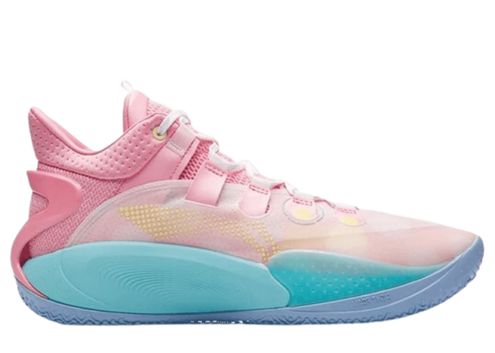 Li-Ning Sonic 9 Low Geranium Pink Turquoise