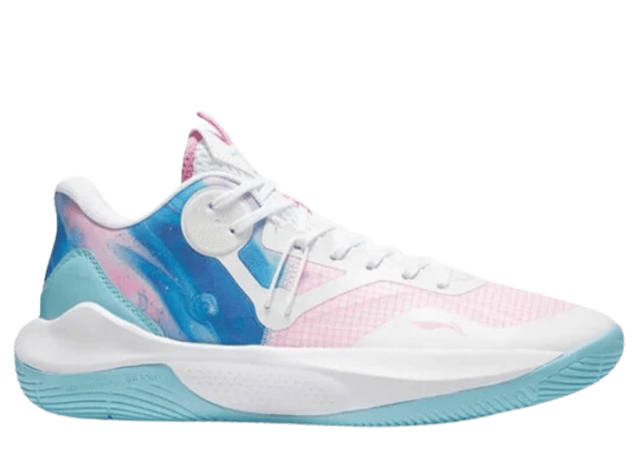Li-Ning Sonic 9 Team Low White Prism Pink