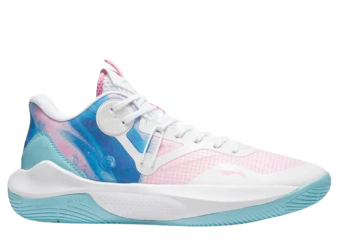 Li-Ning Sonic 9 Team Low White Prism Pink