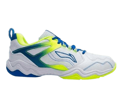 Li-Ning Sound Wave 3 White Blue Neon Yellow