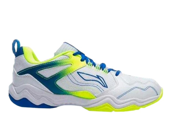 Li-Ning Sound Wave 3 White Blue Neon Yellow