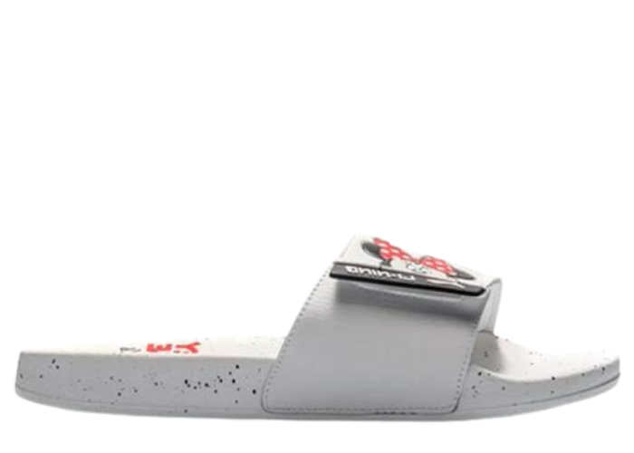 Li-Ning Sports Fashion Series Disney Mickey Crossover Lightweight Stylish White Slippers
