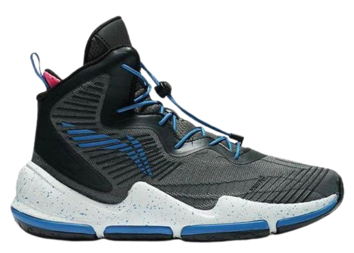 Li-Ning Strike Mid Grey Blue (GS)