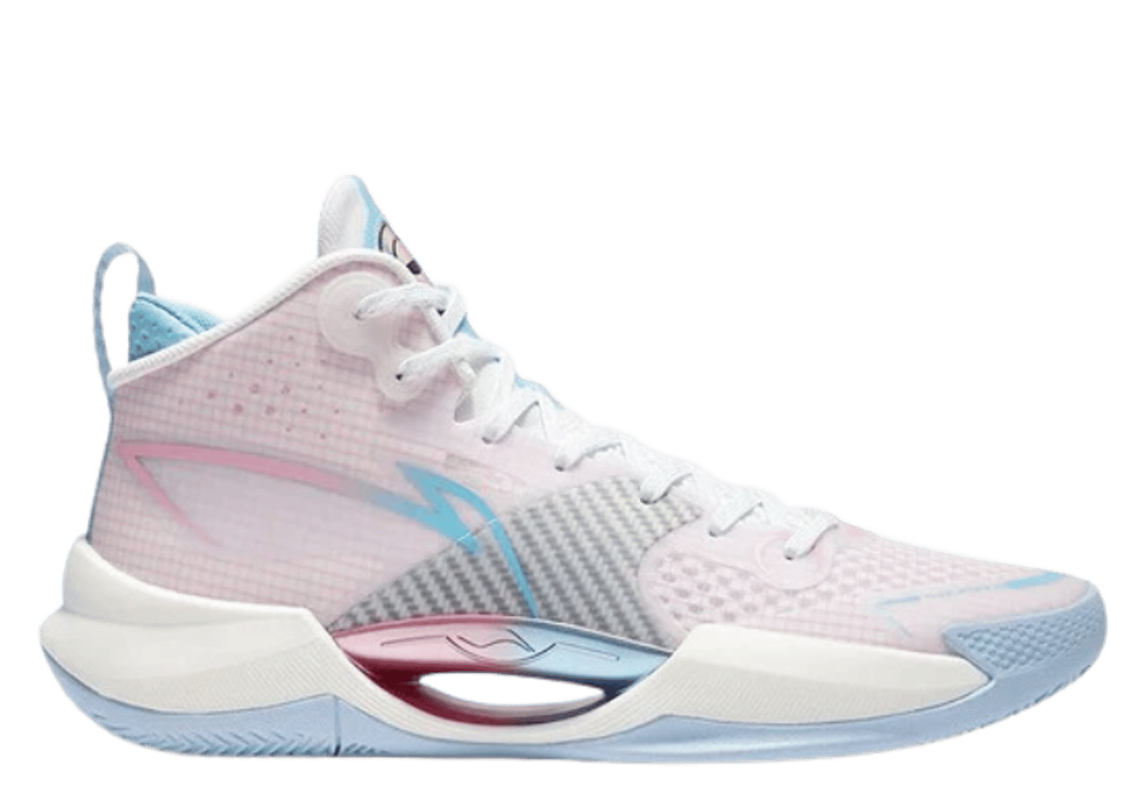 Li-Ning Superlight Mid Pink Blue