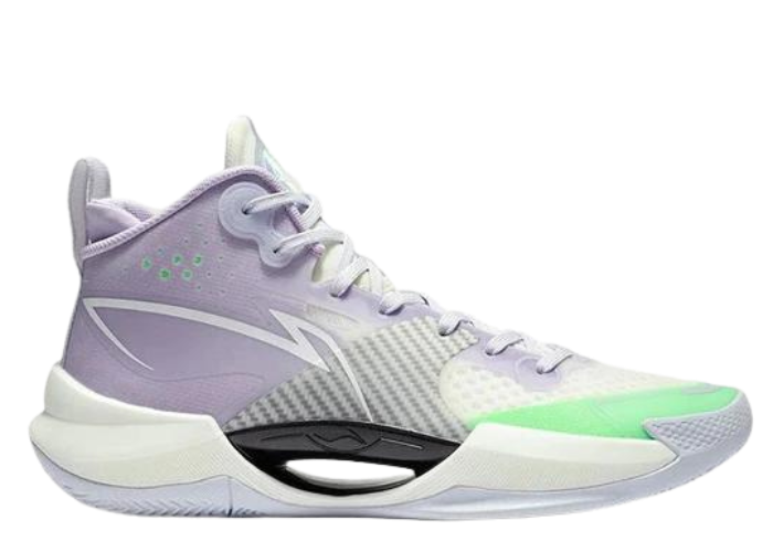 Li-Ning Superlight White Purple Green