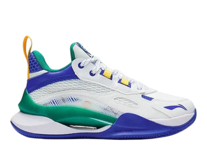 Li-Ning Team 2.5 White Green Blue (GS)