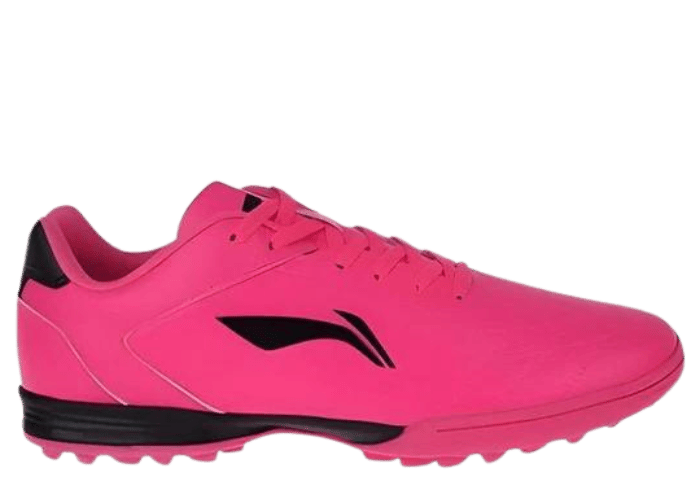 Li-Ning Training Soccer Shoes TF Pink Black