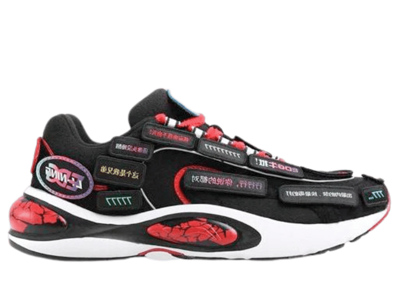 Li-Ning V8 EDG Black Red