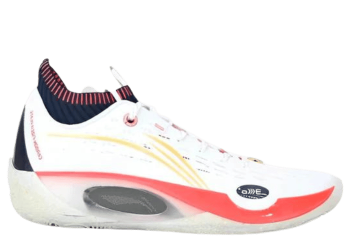 Li-Ning Wade 808 Ultra White Orange Red