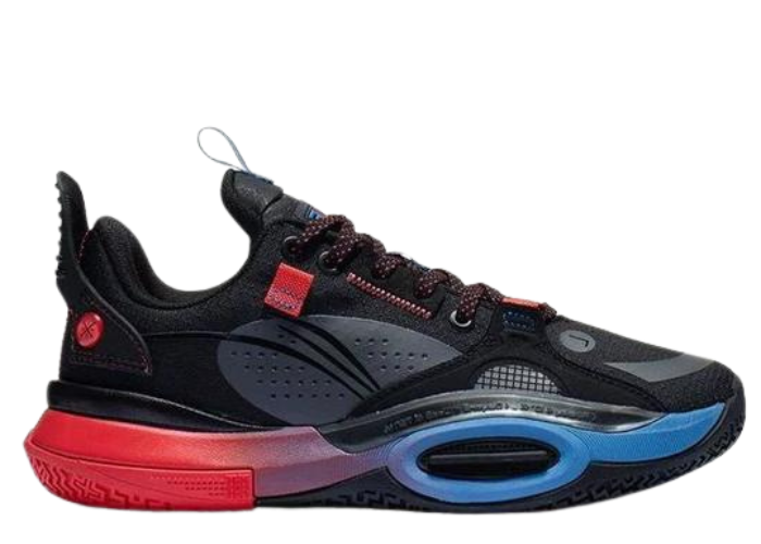Li-Ning Wade All City 10 V1 Black Red Blue (GS)