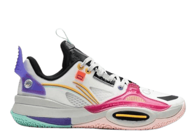 Li-Ning Wade All City 10 White Rainbow (GS)
