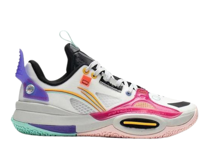 Li-Ning Wade All City 10 White Rainbow (GS)