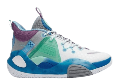 Li-Ning Wade All City 9 V1 White French Blue (GS)