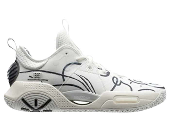 Li-Ning Wade All City 9 V1.5 DFT Creamwhite Black
