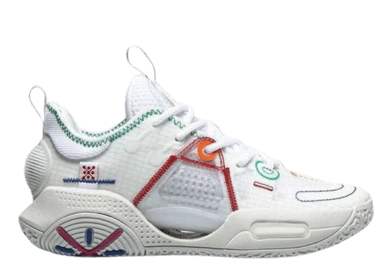 Li-Ning Wade All City 9 V1.5 White Red (GS)