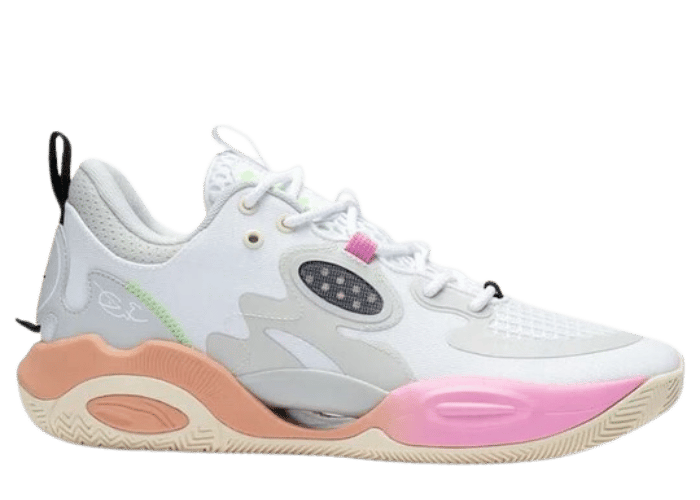 Li-Ning Wade All Day 7 White Smoke Grey Pink