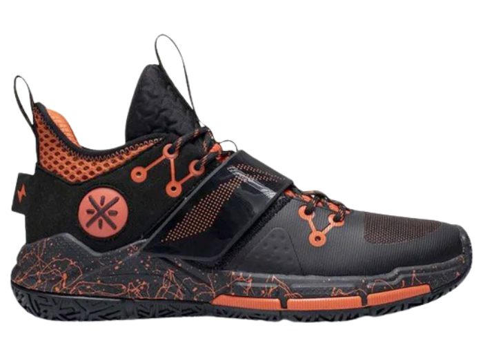 Li-Ning Wade Block Black Orange