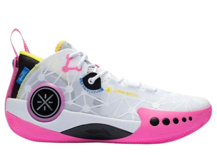 Li-Ning Wade Shadow 3 On Court White Pink