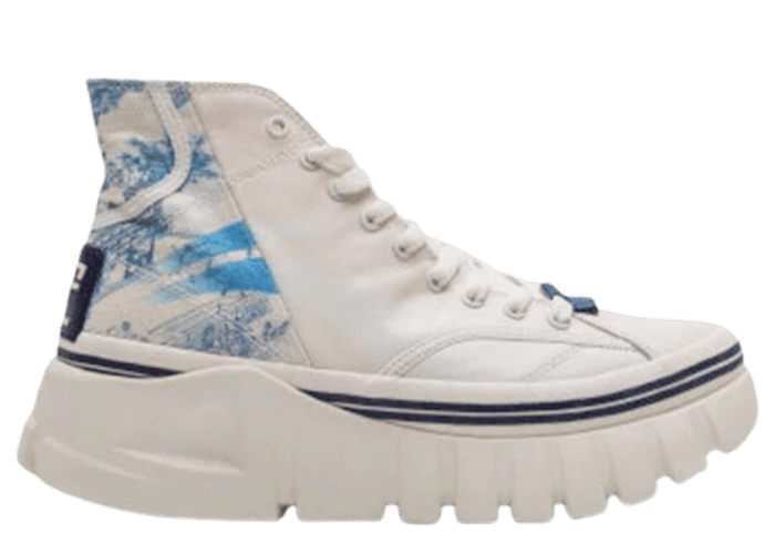  Li-Ning Wave Boot White Blue