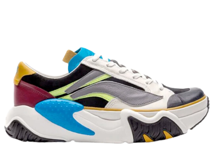 Li-Ning Wave Hybrid Black White Blue