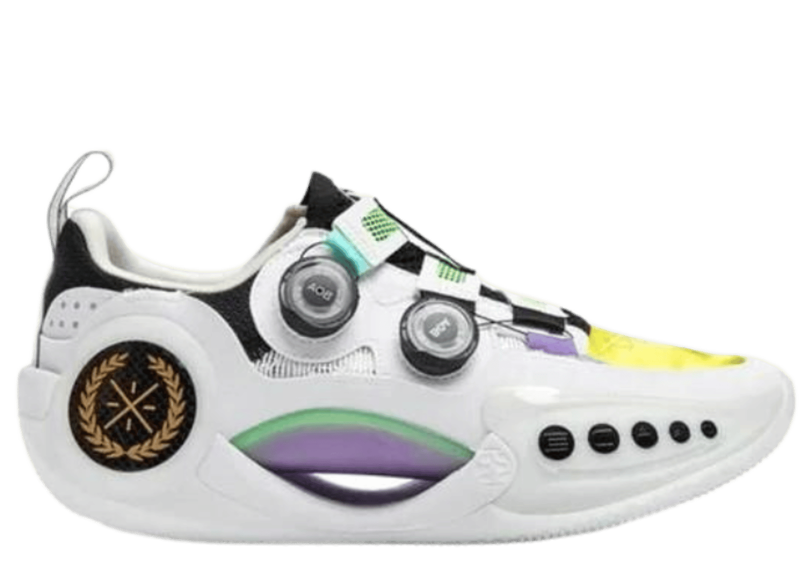 Li-Ning Way of Wade 9 White Yellow Green