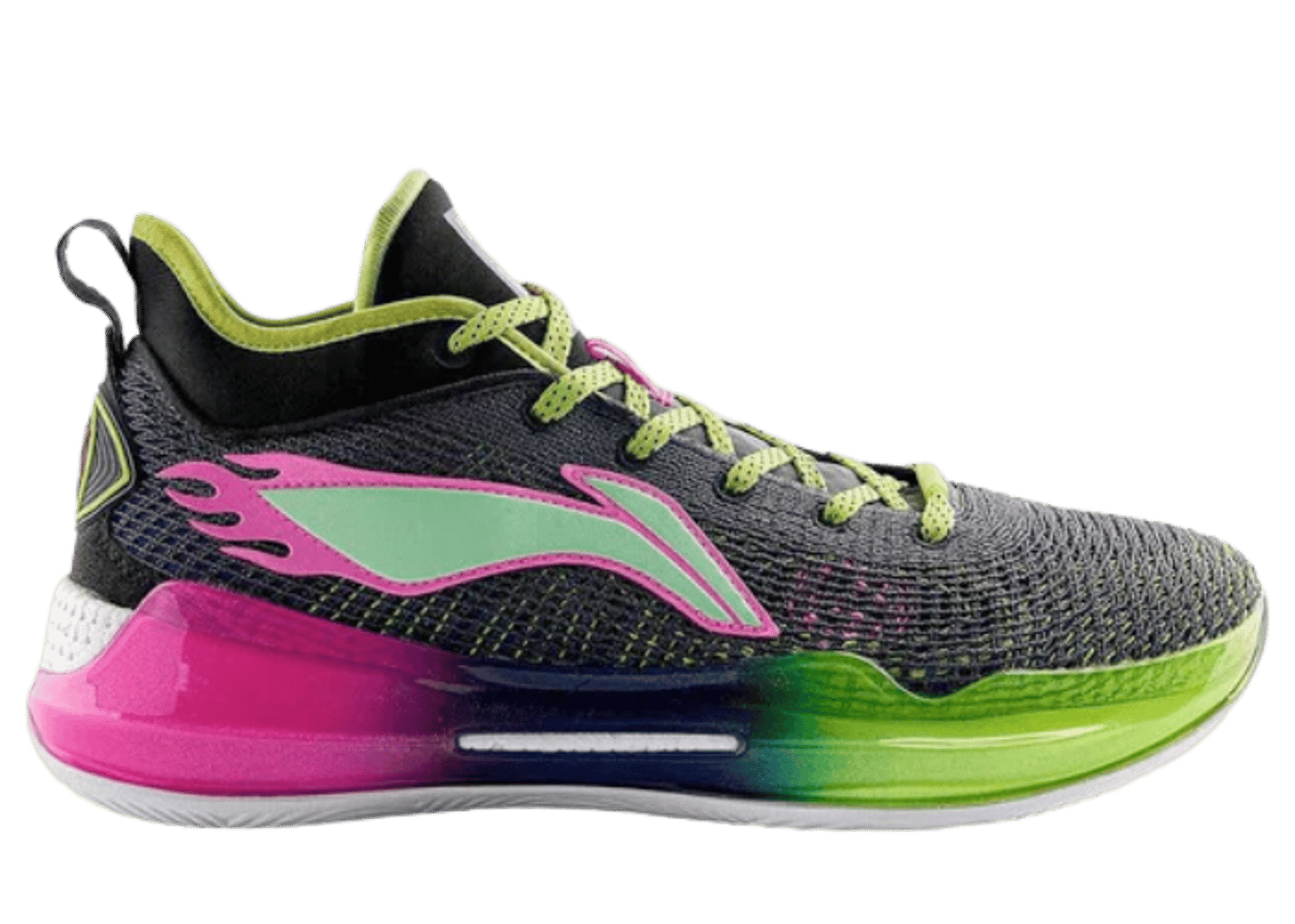Li-Ning Yushuai 13 Low Black Green Purple