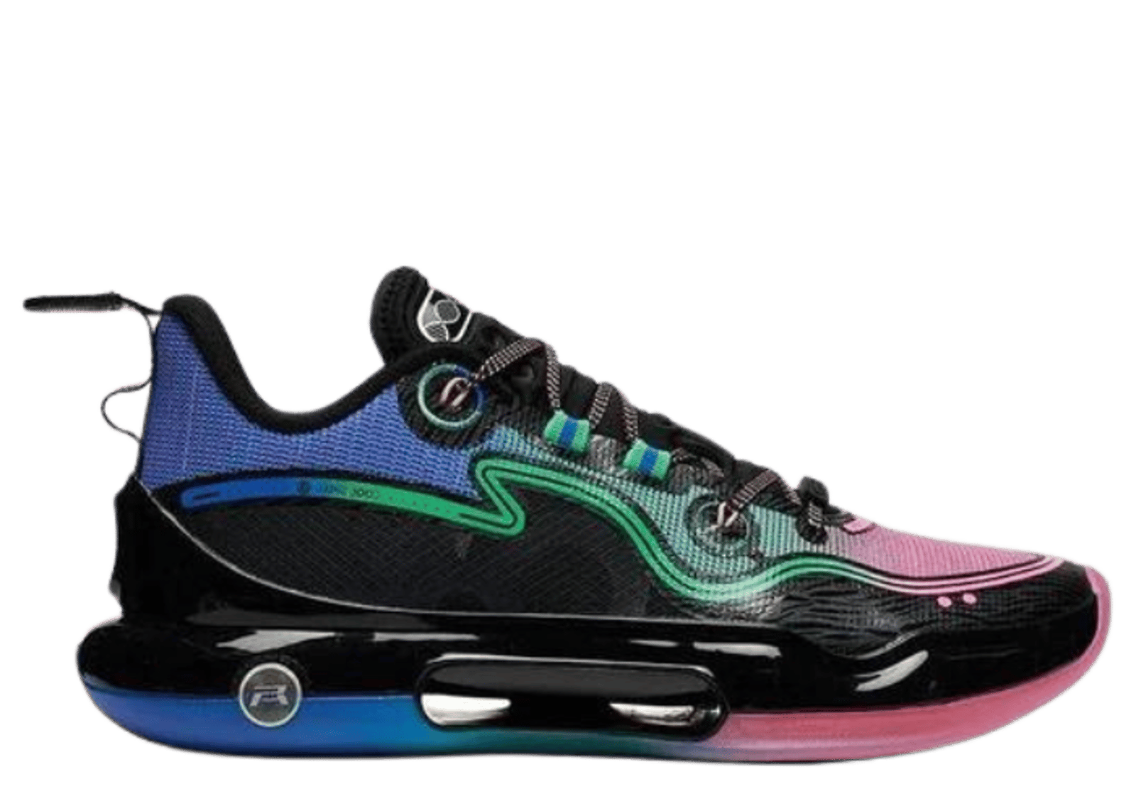 Li-Ning Yushuai Evolution Low Black Pink Blue