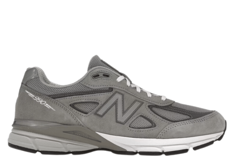 New Balance 990v4 Made in USA Grey Silver - U990GR4