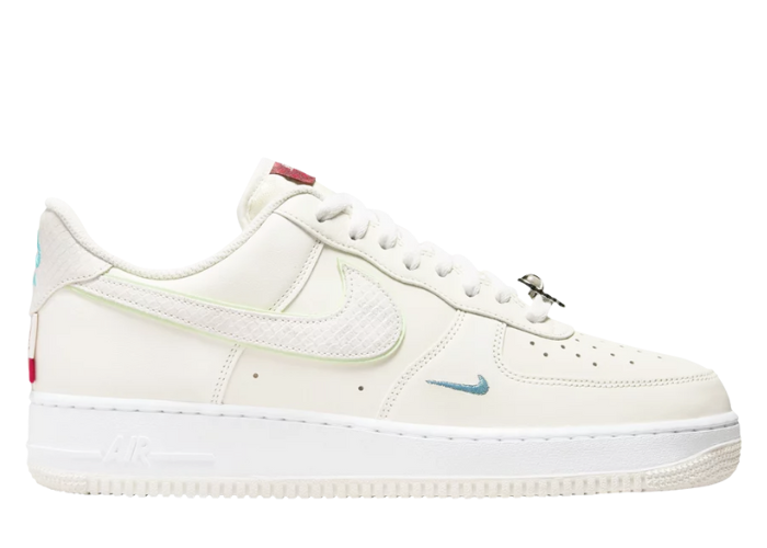 air force 1 low transparent white grey