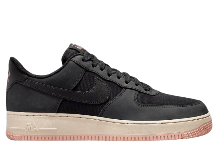 air force 1 black suede white sole