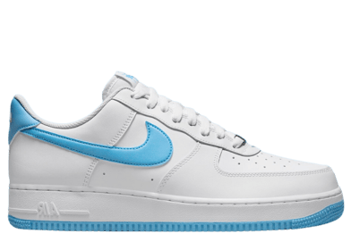 Nike Air Force 1 Low White Aquarius Blue