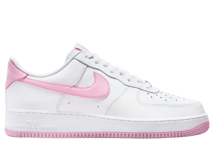 air force 1 07 trainerswhite bleached aqua pink rise lxx