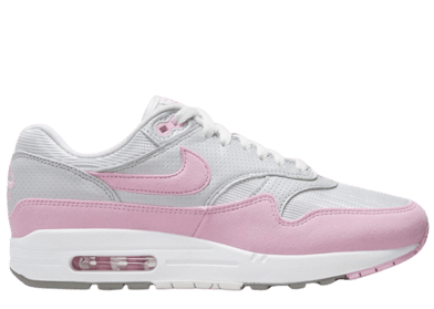 Nike Air Max 1 '87 Metallic Platinum Pink Rise (W)