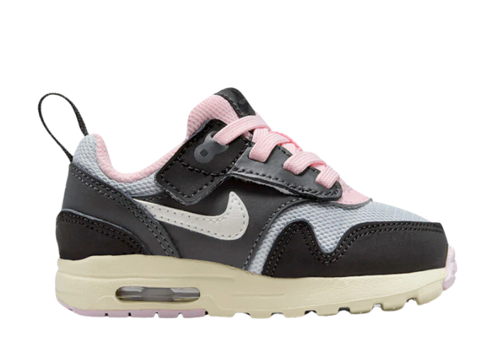 Nike Air Max 1 Black Anthracite Pink Foam (TD)