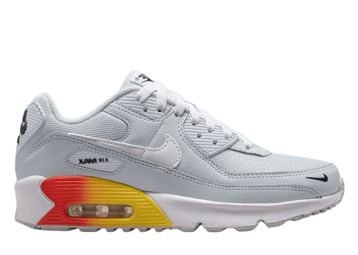 Nike Air Max 90 NN Gradient Wedge Pure Platinum (GS) HF5181-001