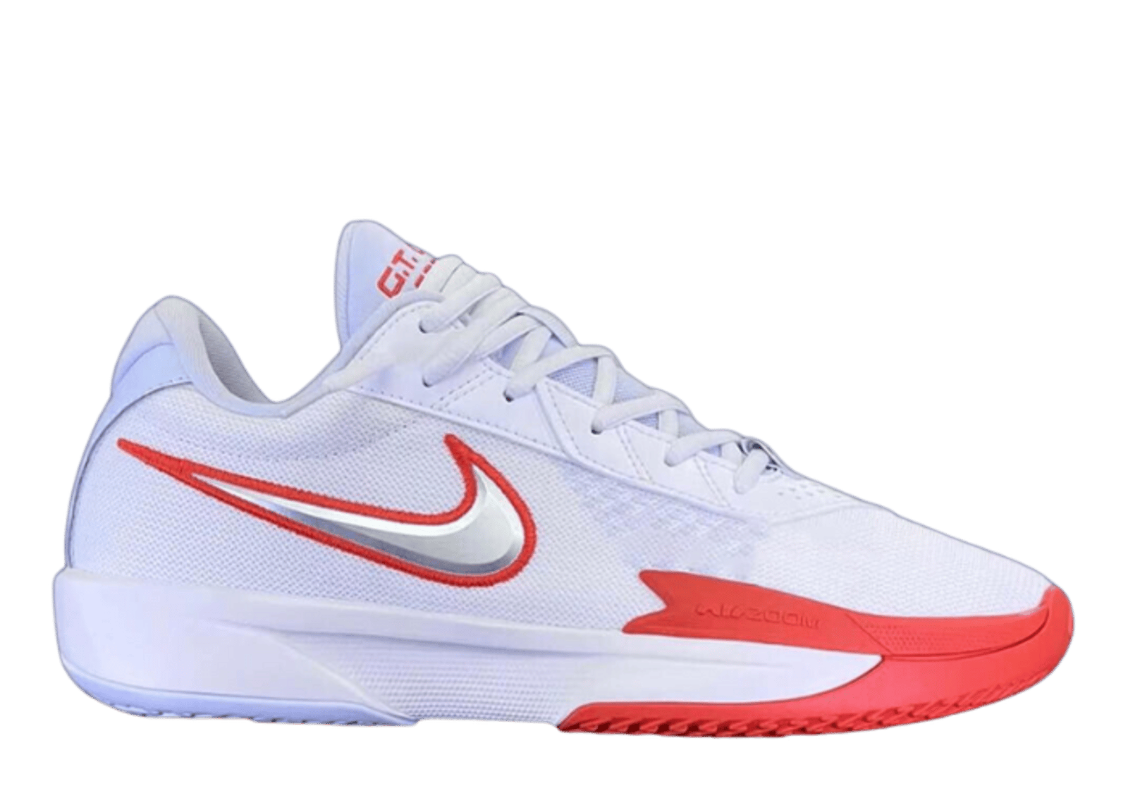 Nike Air Zoom GT Cut Academy Summit White Picante Red