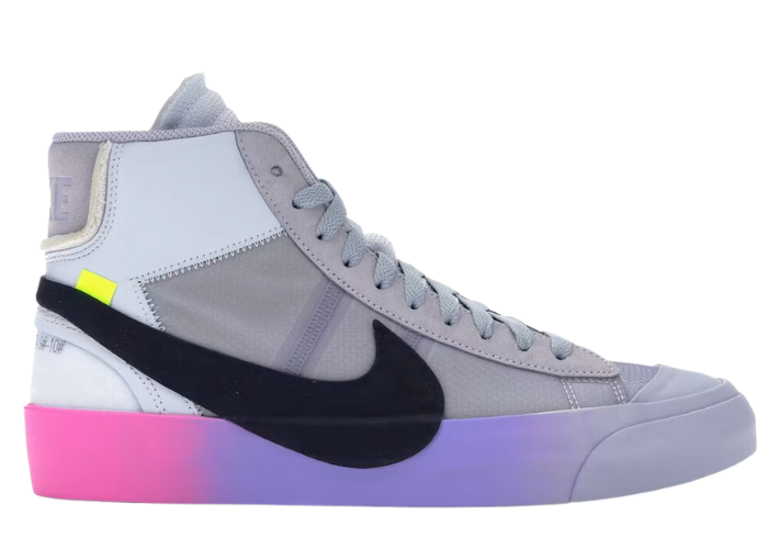 Nike Blazer Mid Off-White Wolf Grey Serena Queen