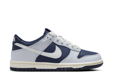 Nike Dunk Low Football Grey Midnight Navy (GS)