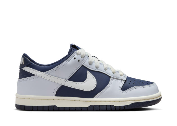 Nike Dunk Low Football Grey Midnight Navy (GS)