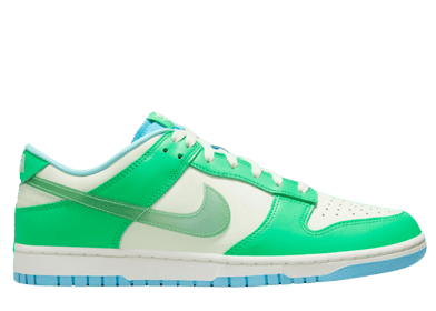 Nike Dunk Low Green Shock Aquarius Blue